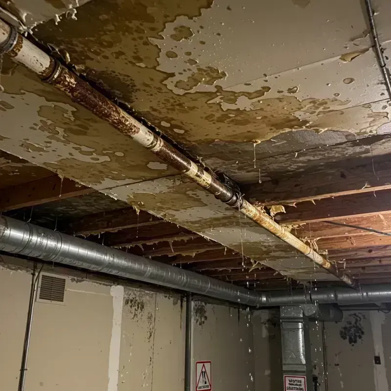 Ceiling Water Damage Repair in Livonia, LA